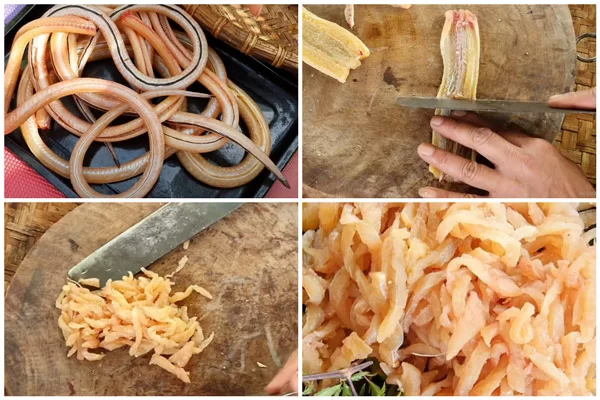 Công đoạn làm cá kì công