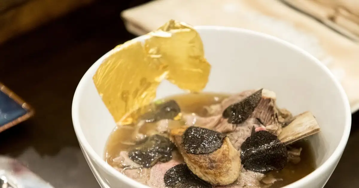 Phở và gan ngỗng